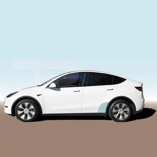 Tesla Model Y Schutzfolie - 2er Set, hintere Schweller - PPF Paint Protection Film