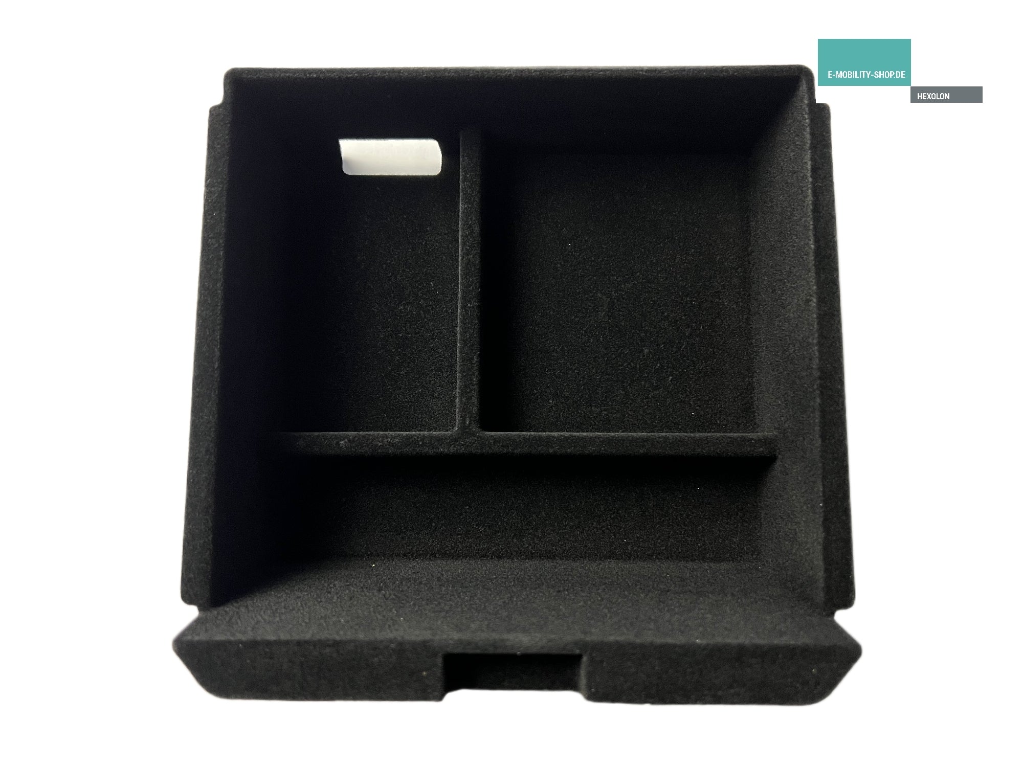Organizer box under the armrest - Tesla Model 3 2024 – E-Mobility Shop