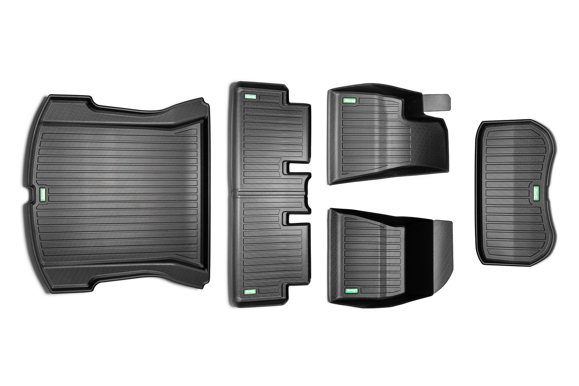 Allwetter-Fußmatten Set (3-teilig) für Tesla Model Y – TLECTRIC