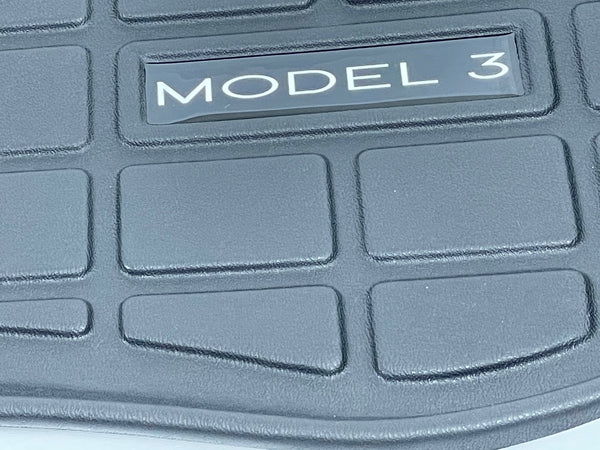 Tesla Model 3 Refresh 2021-2023 Frunk-Matte klein - Rechteck-Design