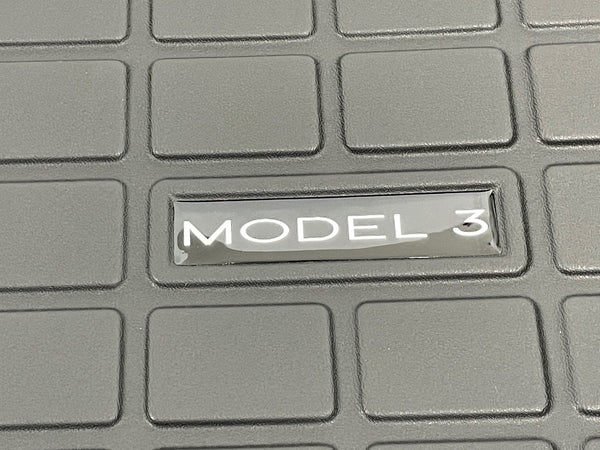 Tesla Model 3 Refresh 2021-2023 Frunk-Matte klein - Rechteck-Design