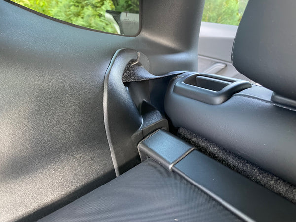 Tesla Model Y Kofferraumrollo - Hutablage / Laderaumabdeckung rollbar