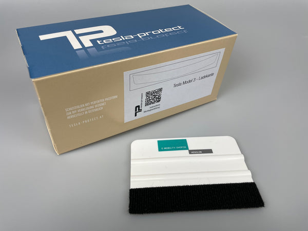 Tesla Model 3 beskyttelsesfilm for lastekanten - lastekantbeskyttelsesfilm i komplett sett