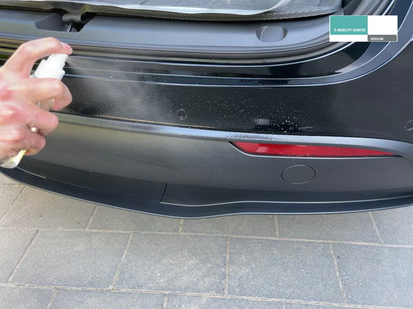 Película protectora para el umbral de carga Tesla Model Y - Juego completo de láminas protectoras para el umbral de carga