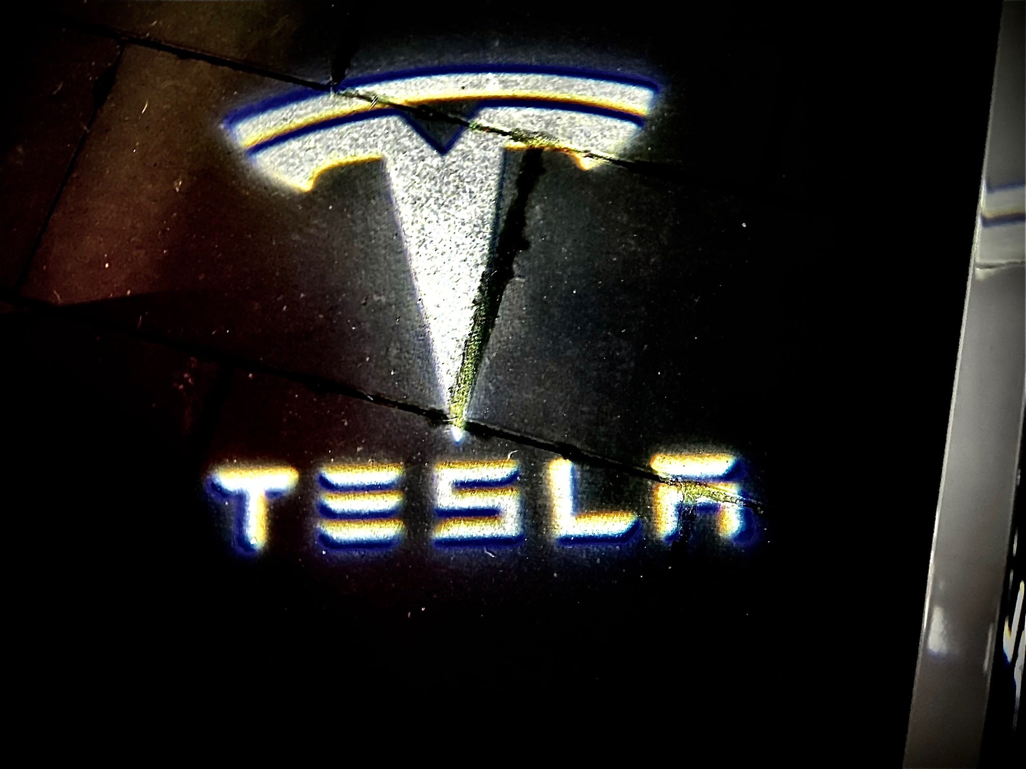 Luz LED para Tesla Model S, 3, X e Y; Luz de entrada y luz de